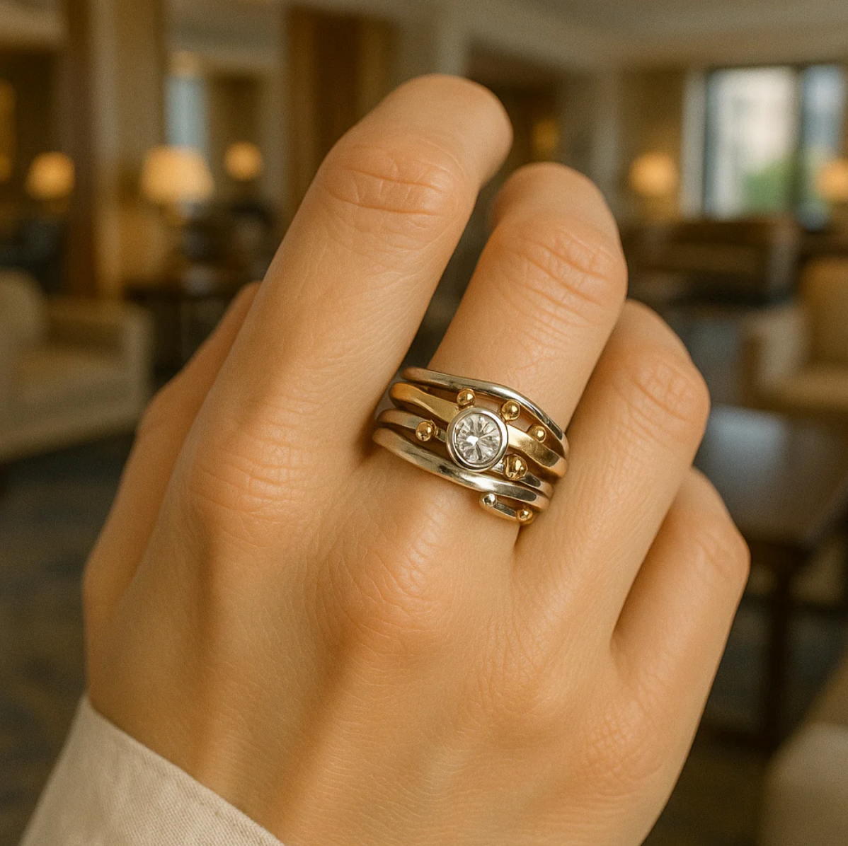 LUNARIA VINTAGGIO | TRAUMGOLD RING