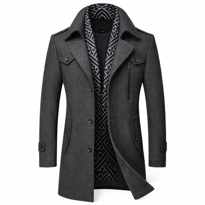 FRESH LABEL | Edward Wollen Overjas