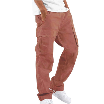Herren Cargo-Hose mit weitem Schnitt – Freizeit & Utility-Hose
