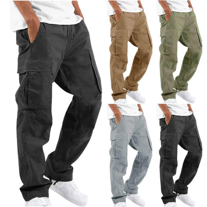 Herren Cargo-Hose mit weitem Schnitt – Freizeit & Utility-Hose
