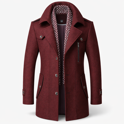 FRESH LABEL | Edward Wollen Overjas