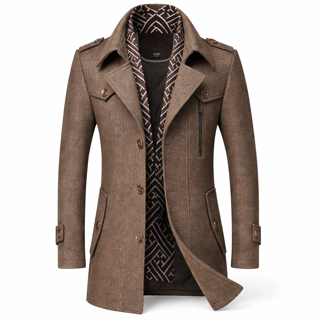 FRESH LABEL | Edward Wollen Overjas