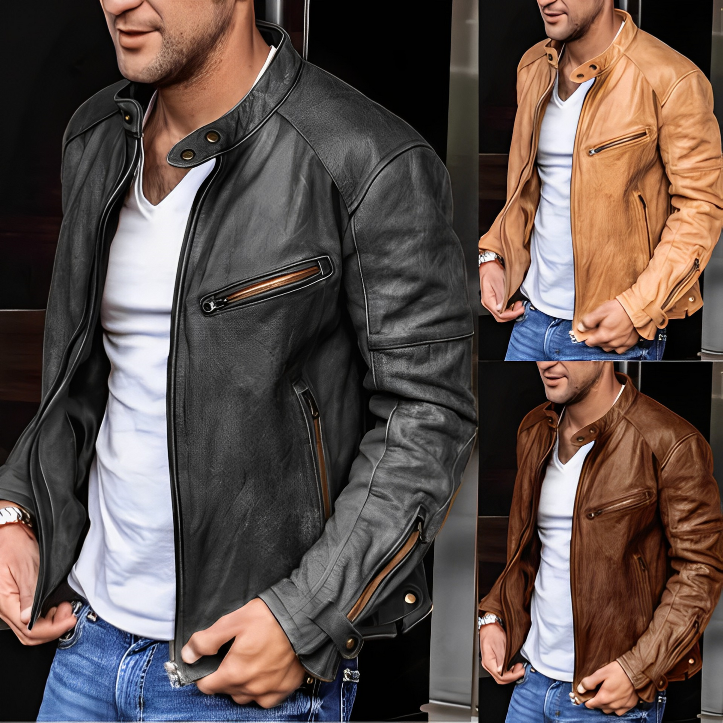 Reißverschlussjacke für Herren