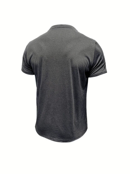 Weiches Basic T-Shirt mit Brusttasche für Herren