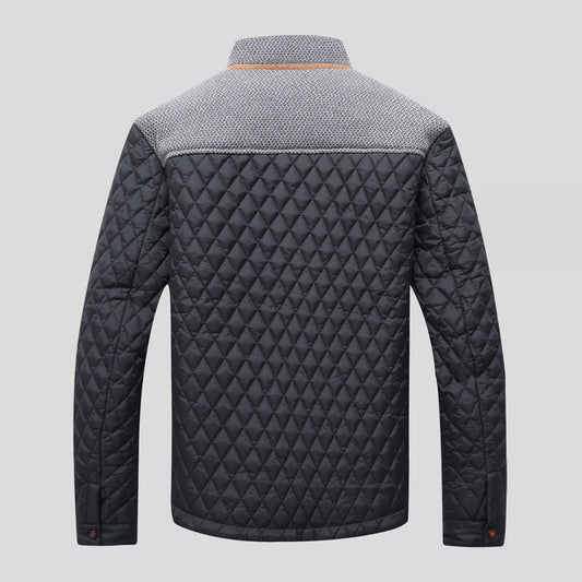 Geknöpfte Steppjacke für Herren