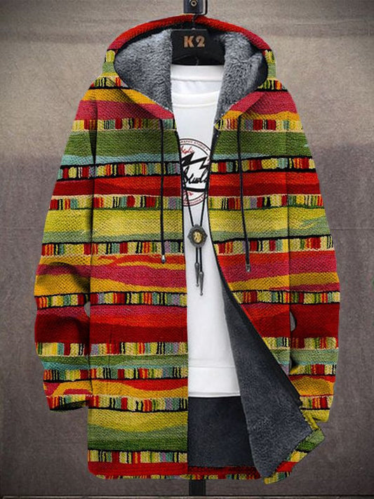 Iluka™ - Luxuriöse Kunstinspirierte Kapuzenjacke mit Reißverschluss