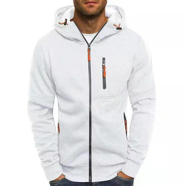 Juan - Kapuzenjacke mit Reißverschluss - Sportlich - Leicht - Ideal für Herbst/Winter