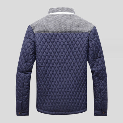 Geknöpfte Steppjacke für Herren