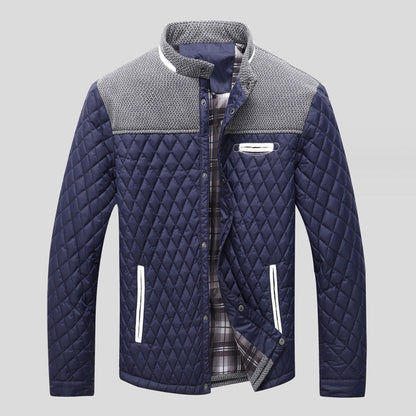 Geknöpfte Steppjacke für Herren