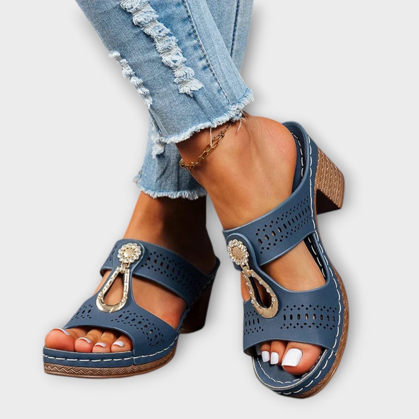Aurora - Stilvolle und Bequeme Orthopädische Sandalen