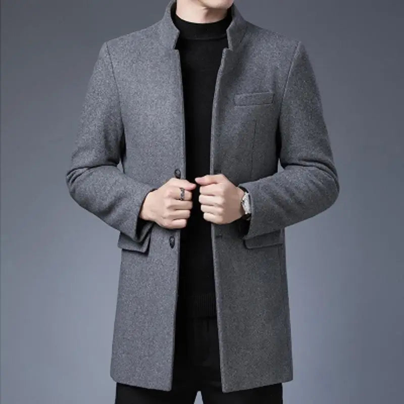SANDER | Warmer Mantel Herren
