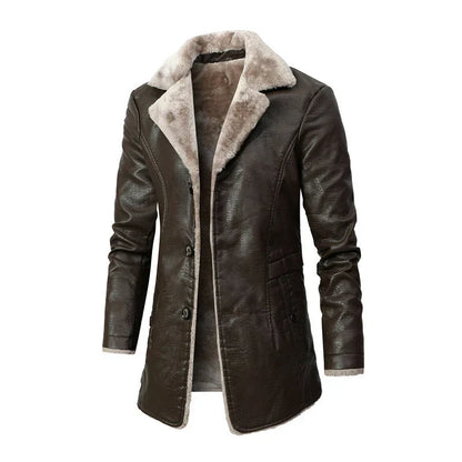 Einreiher Jacke mit Revers für Herren