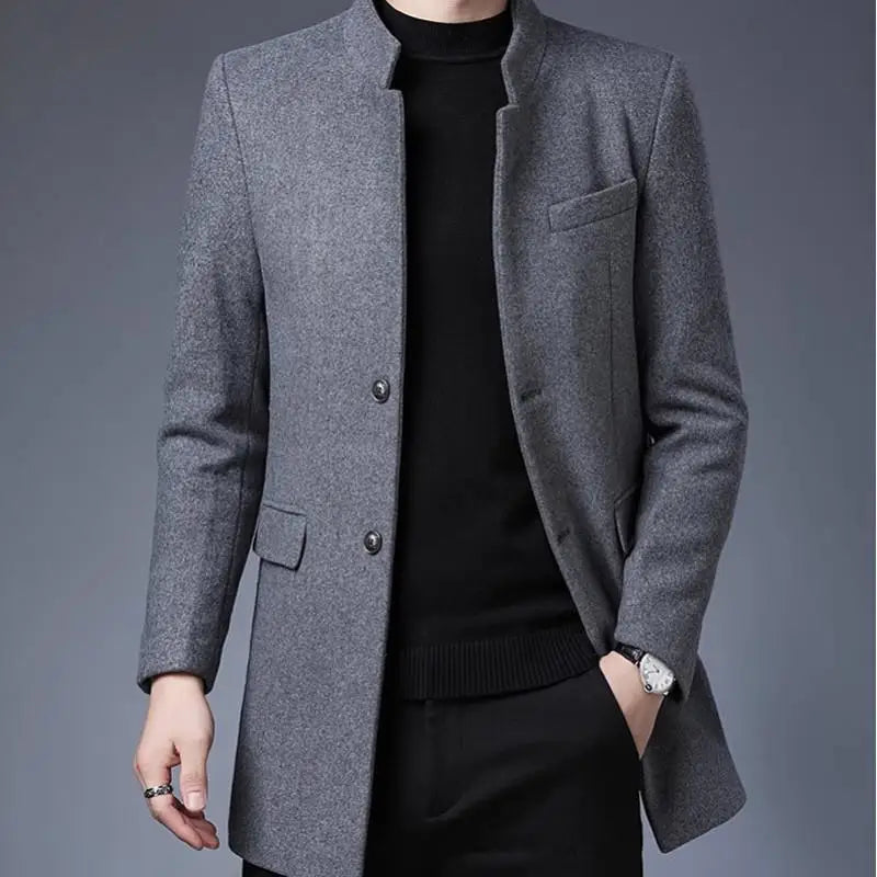 SANDER | Warmer Mantel Herren