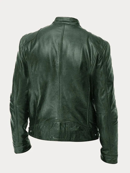 Lässige Lederjacke für Männer