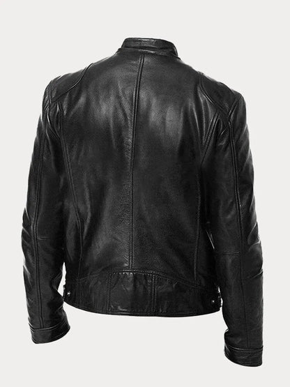 Lässige Lederjacke für Männer