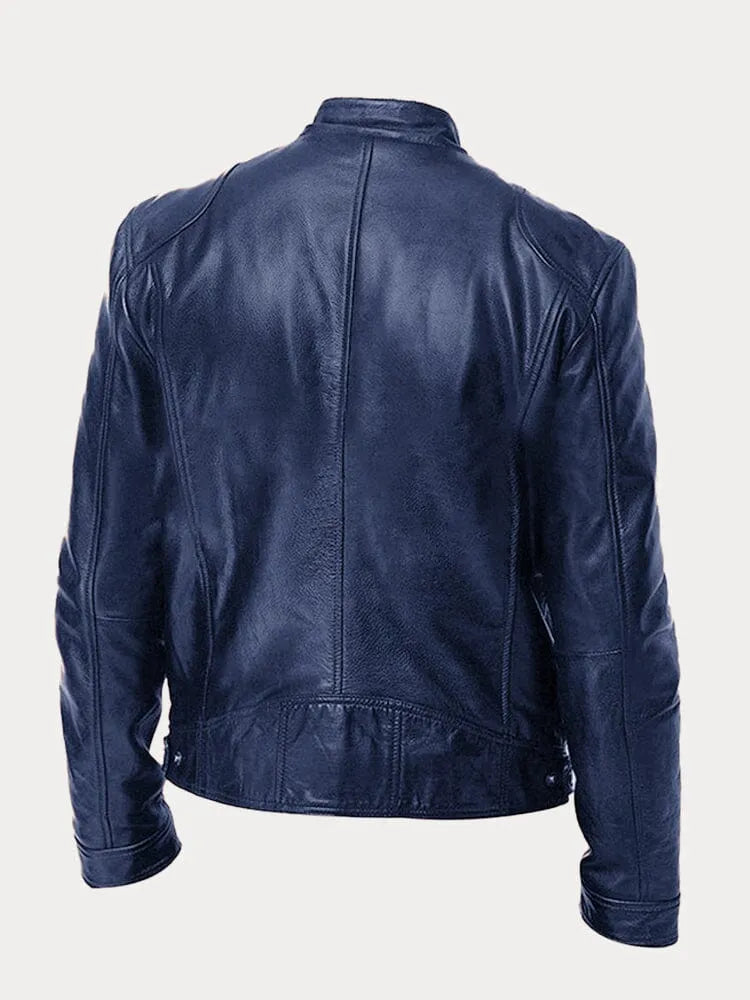 Lässige Lederjacke für Männer