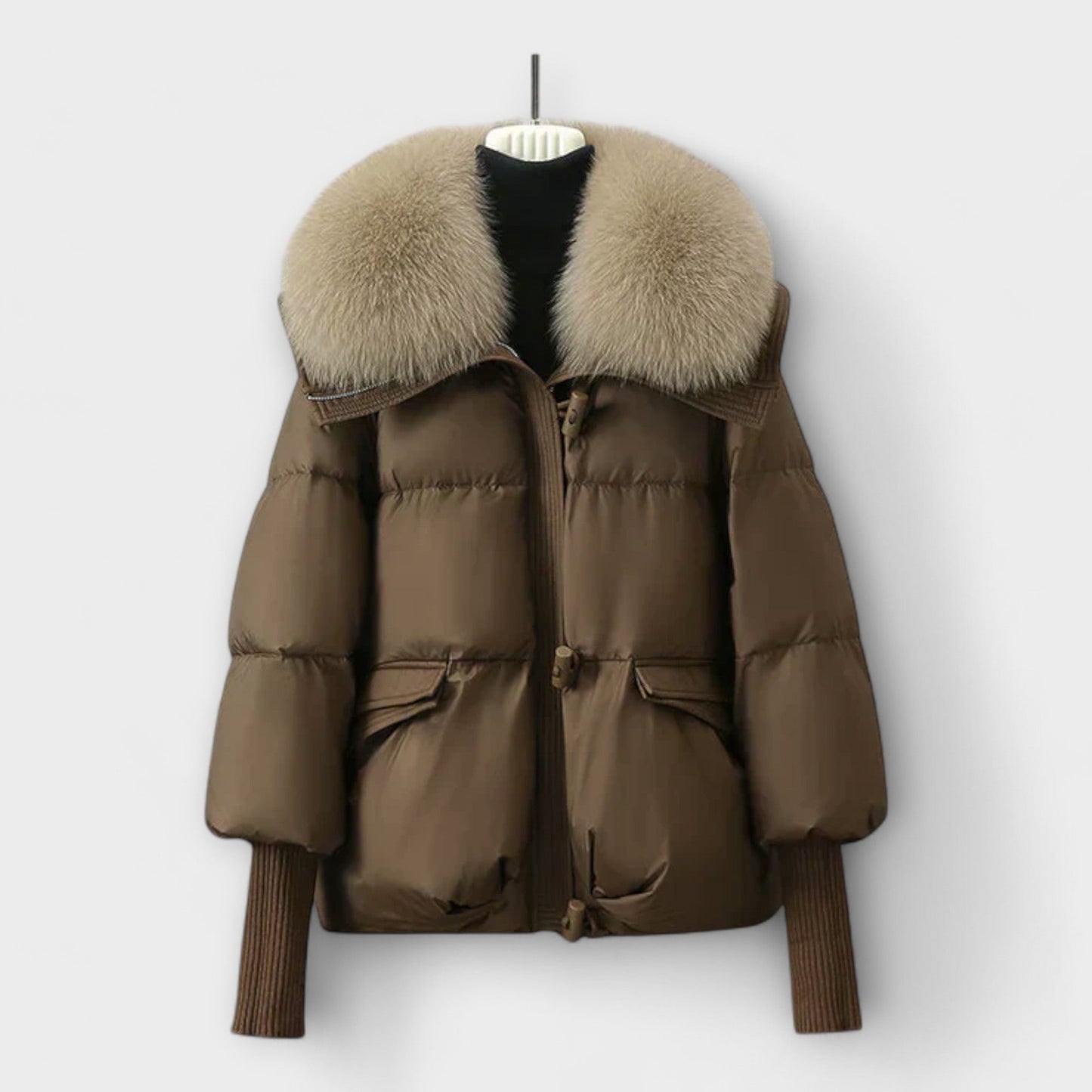 Aurora - Elegante Jacke mit Pels
