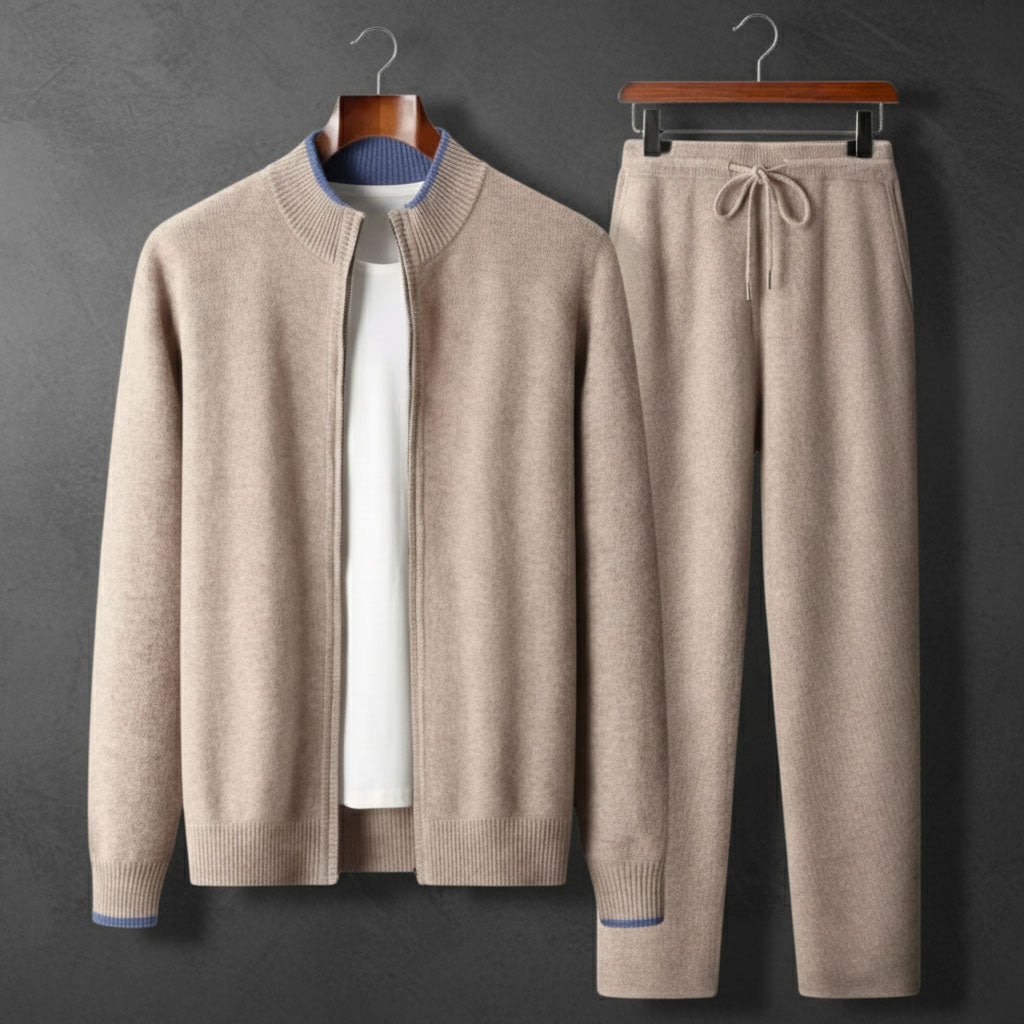 Riku Cashmere Zip Tracksuit