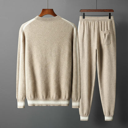 Emory Cashmere Crewneck Tracksuit