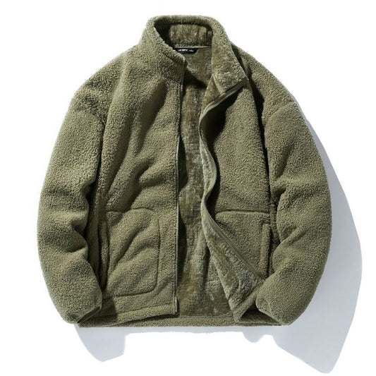 Weiche Reißverschlussjacke für Herren