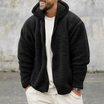 Warme, lockere Jacke für Herren