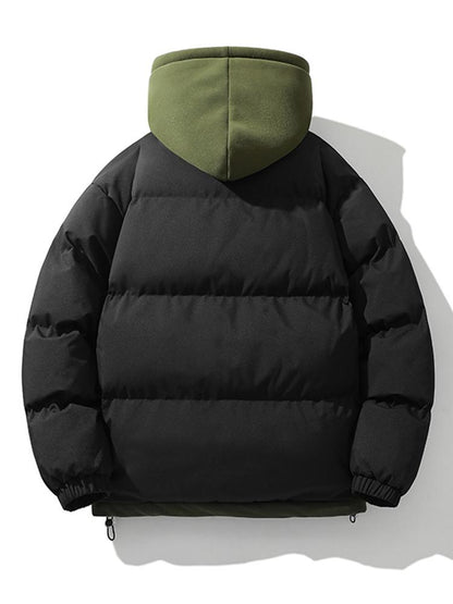 Klassische Herren-Pufferjacke