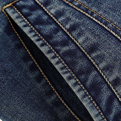 Geknöpfte Jacke mit Revers für Herren