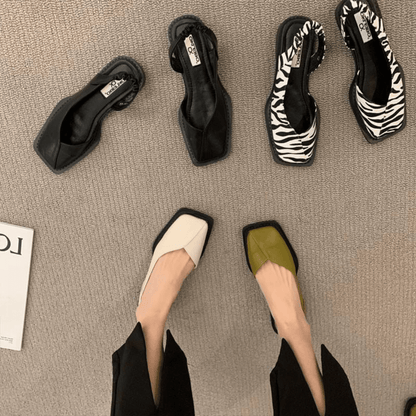 WILLOW Leder Slip-On Ballerinas