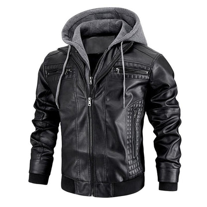 Kapuzenjacke mit Reißverschluss für Herren