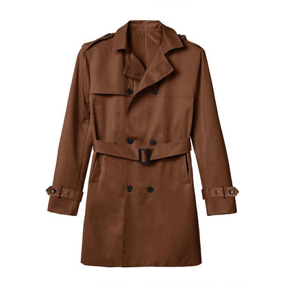 Zweireihiger Trenchcoat für Herren