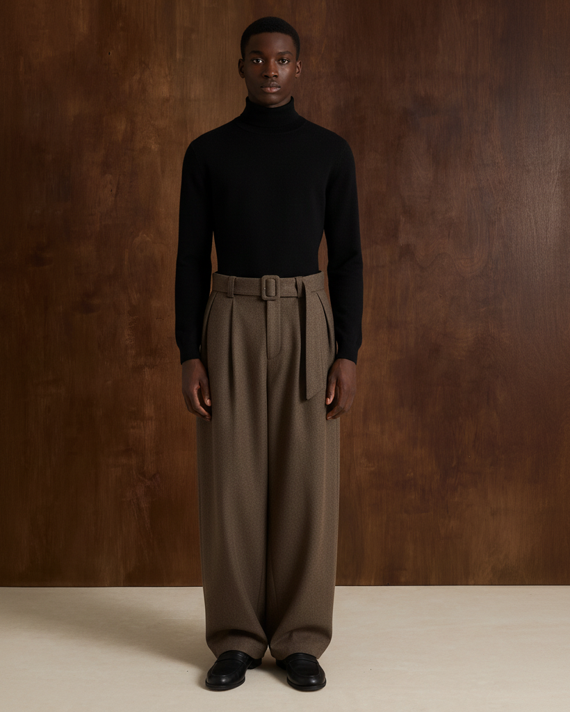 FRESH LABEL | Naud – Plooi Broek